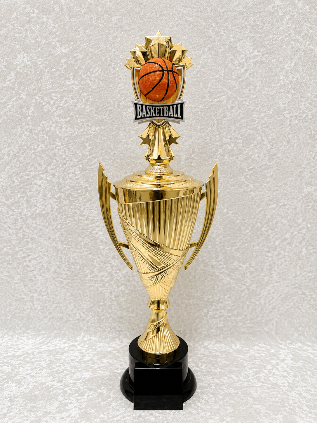 Trofeo Copa de Baloncesto con Figura de Balón