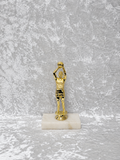 Trofeo de Jugador de Baloncesto con Base de Mármol