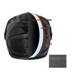 Casco Modular Daytona C6 D.O.T. y ECE en Fibra de Carbono con Doble Visor