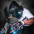Casco Modular Daytona C6 D.O.T. y ECE en Fibra de Carbono con Doble Visor