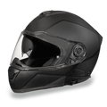 Casco Modular Daytona Glide D.O.T. con Doble Visor – Negro Mate