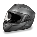 Casco Modular Daytona Glide D.O.T. con Doble Visor – Gris Metálico Gun Metal