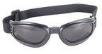 Gafas Plegables Nomad para Motociclista – Marco Negro y Lentes Ahumados
