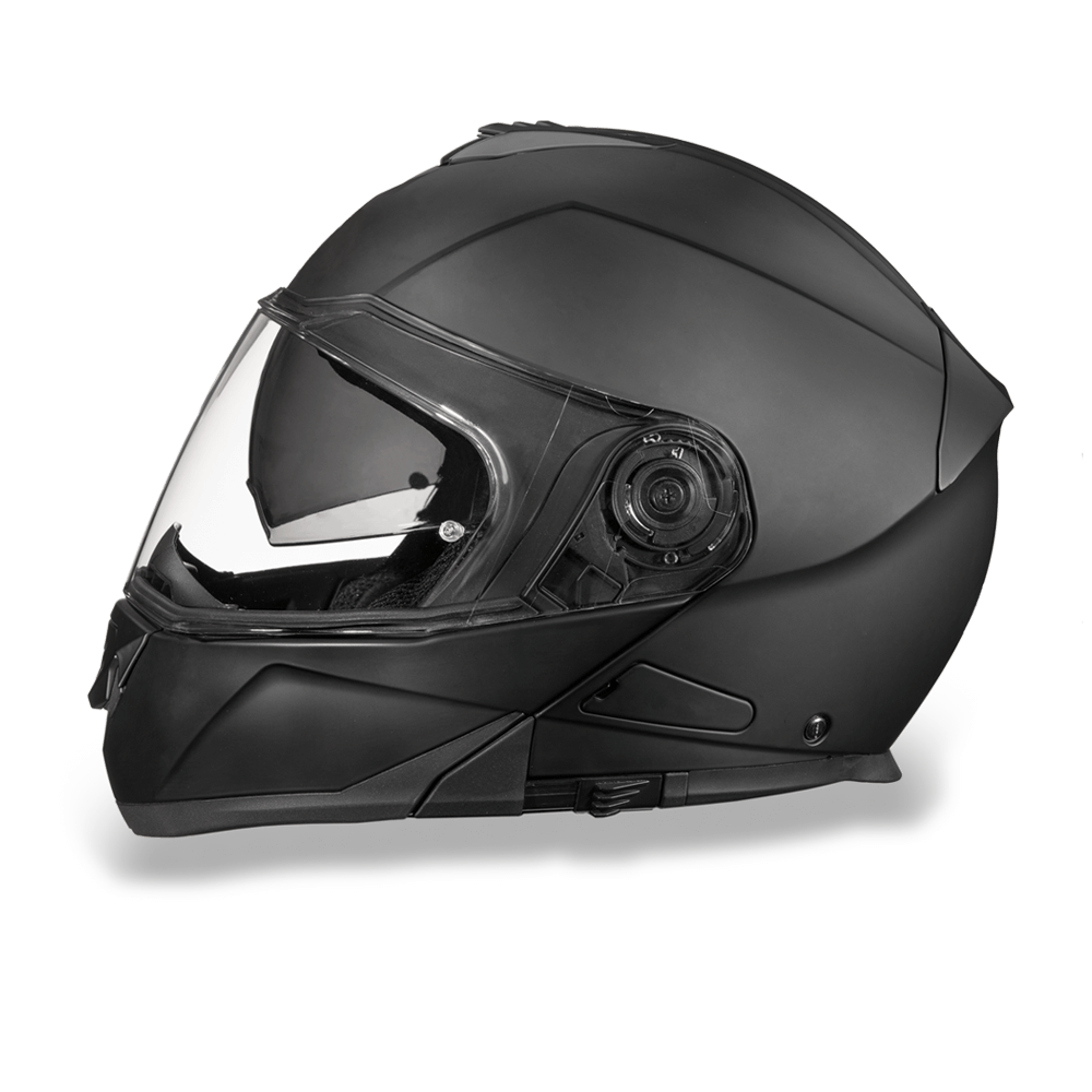 Casco Modular Daytona Glide D.O.T. con Doble Visor – Negro Mate