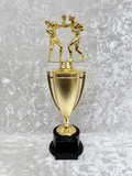 Trofeo Copa de Boxeo con Dos Peleadores