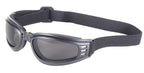 Gafas Plegables Nomad para Motociclista – Marco Negro y Lentes Ahumados