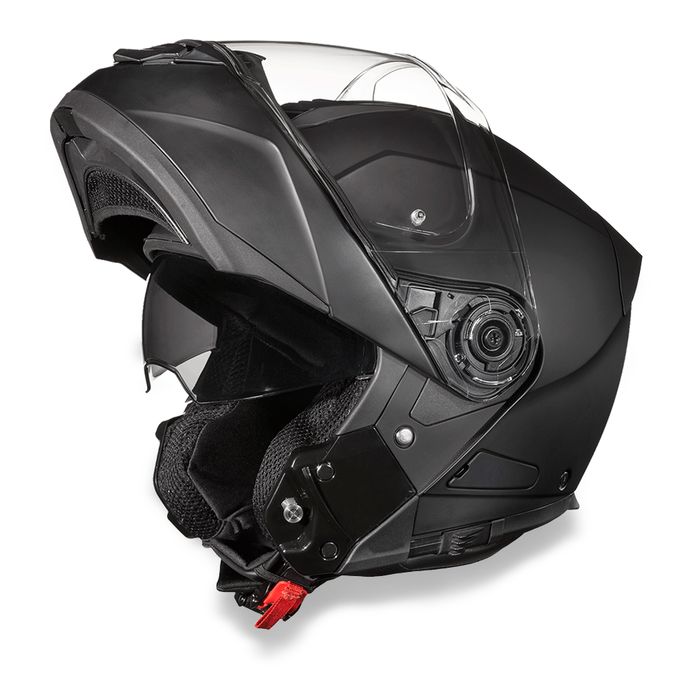 Casco Modular Daytona Glide D.O.T. con Doble Visor – Negro Mate