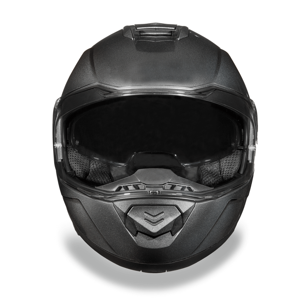 Casco Modular Daytona Glide D.O.T. con Doble Visor – Gris Metálico Gun Metal