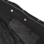 Chaleco de Mezclilla Shocker para Hombre – Negro para Motociclista