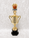 Trofeo Copa Clásica de Baloncesto con Figura de Balón