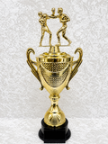 Trofeo Copa Premium de Boxeo con Dos Peleadores