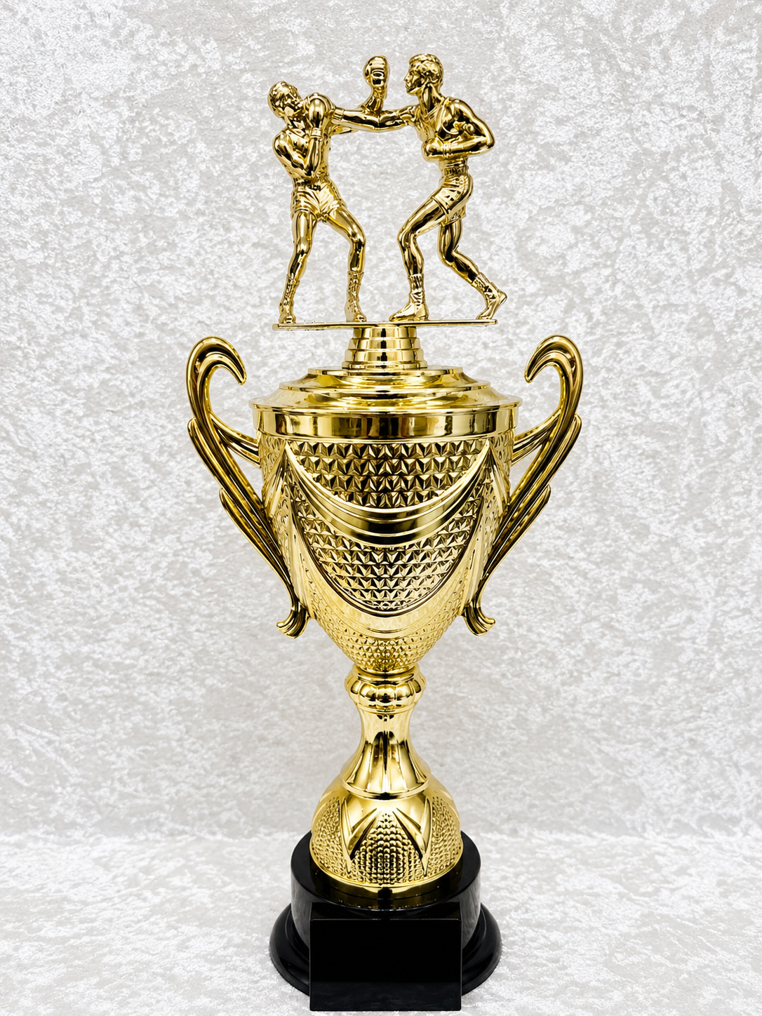 Trofeo Copa Premium de Boxeo con Dos Peleadores