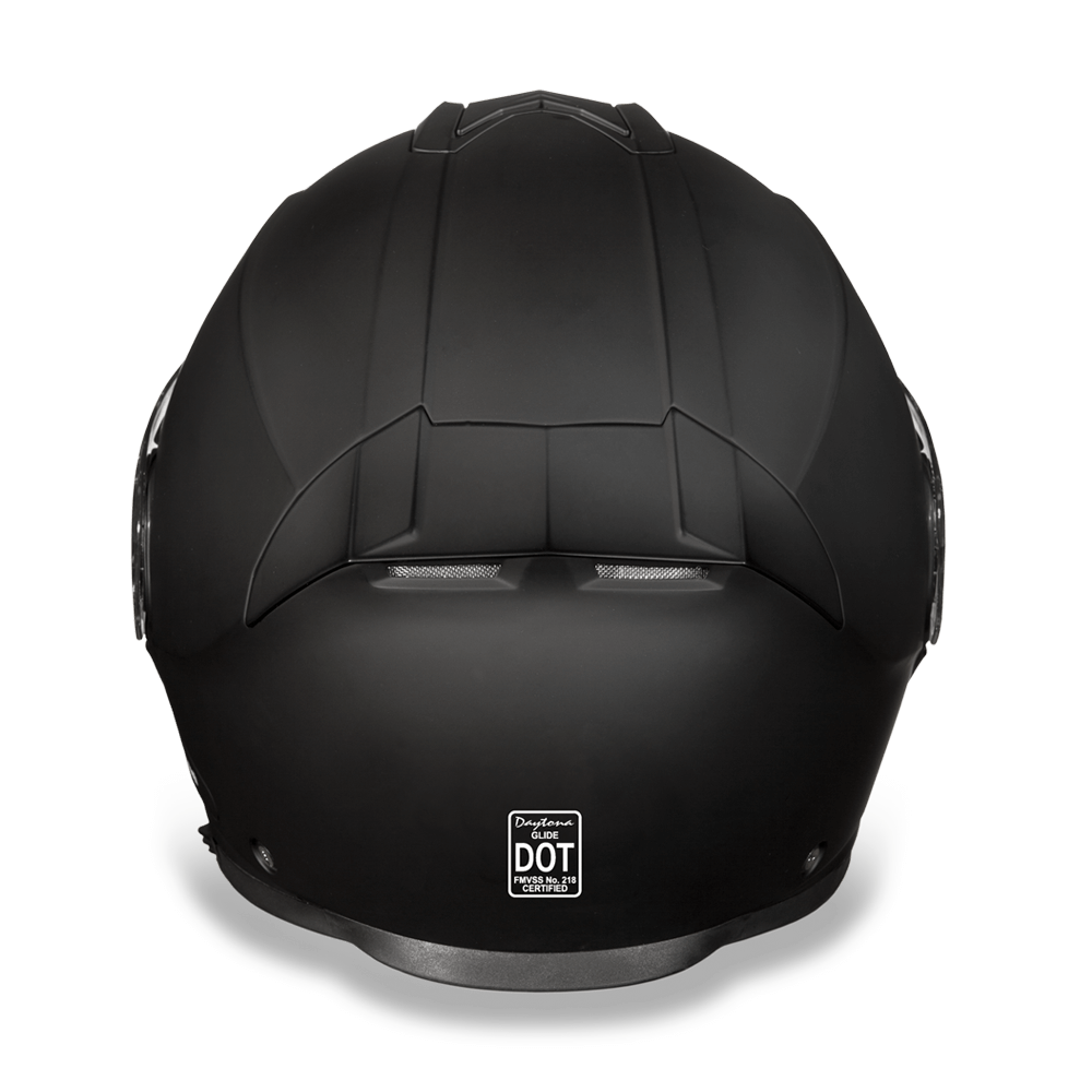 Casco Modular Daytona Glide D.O.T. con Doble Visor – Negro Mate