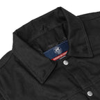 Chaleco de Mezclilla Shocker para Hombre – Negro para Motociclista