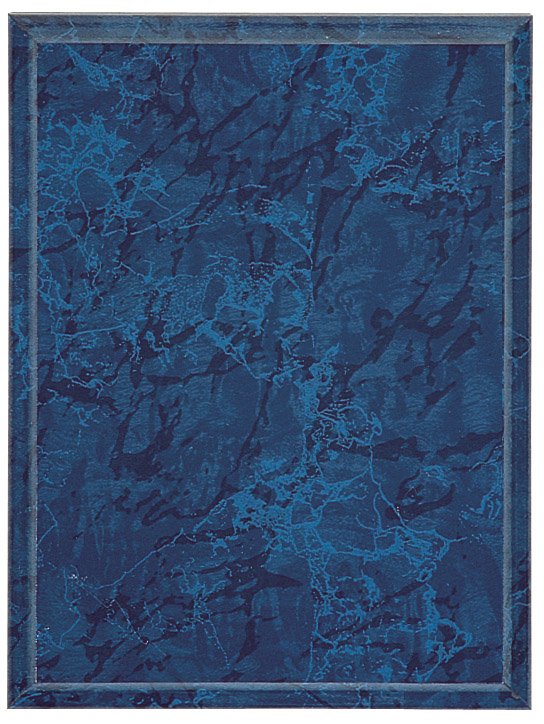 Deep Blue Marble Plaque Board – Classic Edge Design