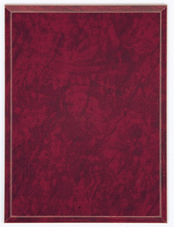 Burgundy Finish Plaque Board – Full Wrap Design