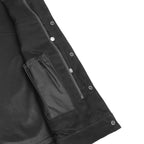 Chaleco de Mezclilla Negro para Motociclista Axel – Hombre