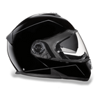 Casco Modular Daytona Glide D.O.T. con Doble Visor – Negro Brillante