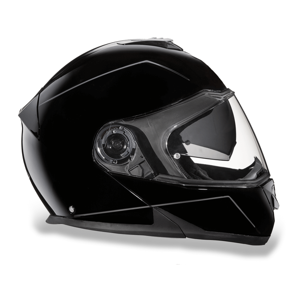 Casco Modular Daytona Glide D.O.T. con Doble Visor – Negro Brillante