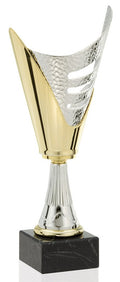 Gold & Silver Modern Cup Trophy