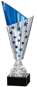 Silver & Blue Star Cup Trophy