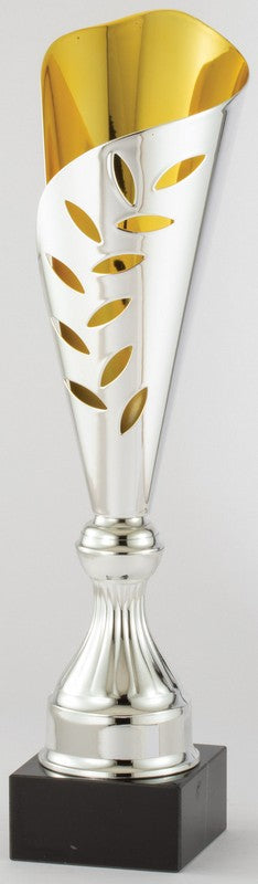 Silver & Gold Laurel Victory Cup Trophy