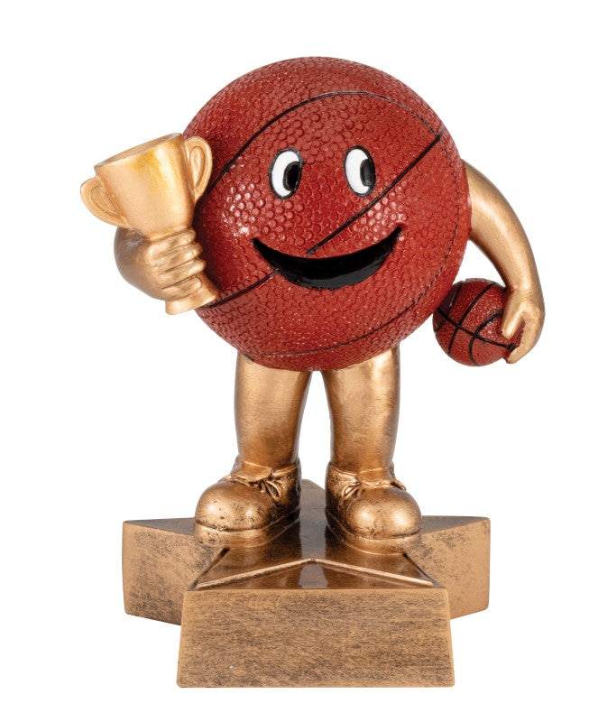 Big Buddy Basketball Resin Trophy – 7¼"