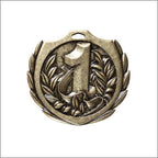 Burst Place Medal Set 2¼" – 1st, 2nd & 3rd Place Award Medals