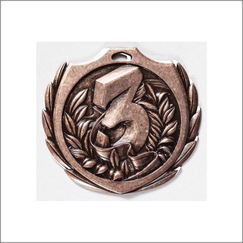 Burst Place Medal Set 2¼" – 1st, 2nd & 3rd Place Award Medals