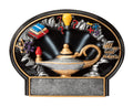 Lamp of Knowledge Resin Award – Academic Recognition Plaque
