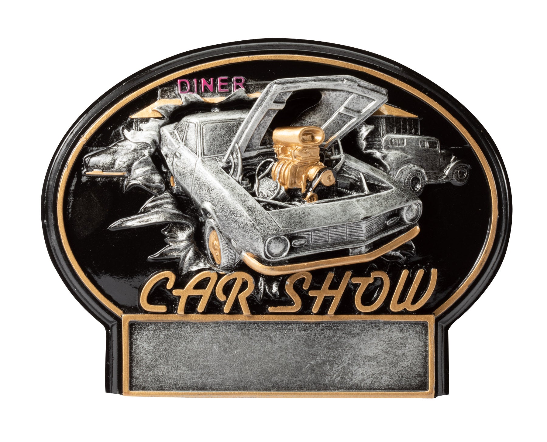 Car Show Resin Award – Custom Car Show Recognition Plaque