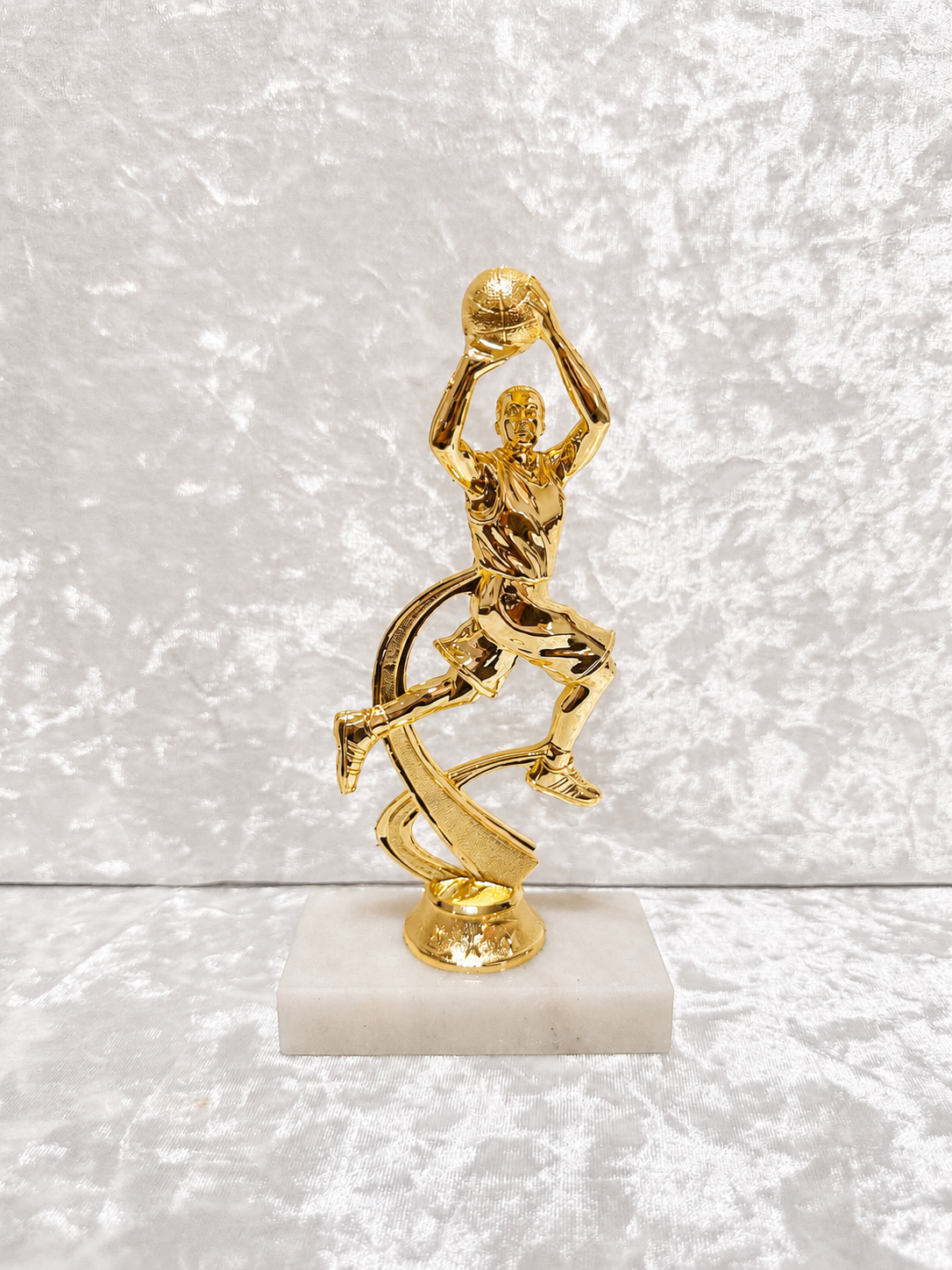 Trofeo de Baloncesto con Jugador y Estrella para Premios de 1er, 2do y 3er Lugar