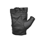 Guantes de Cuero sin Dedos Steel Star para Hombre – Con Tachuelas