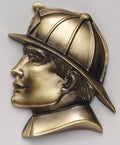 Fireman Head Plaque Mount – Resin Firefighter Award Accent