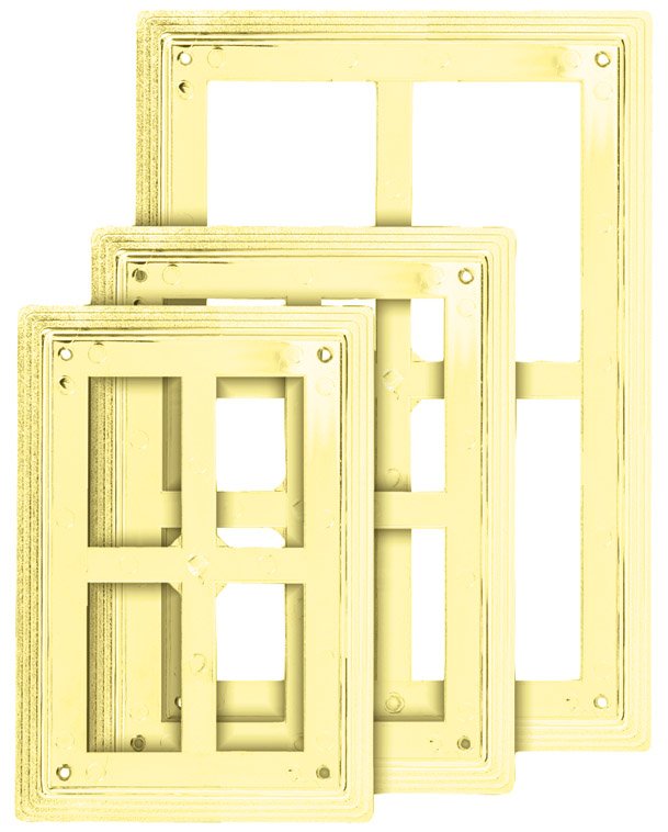 Gold Plaque Frames – Classic Series (5×7, 6×8, 7×10)