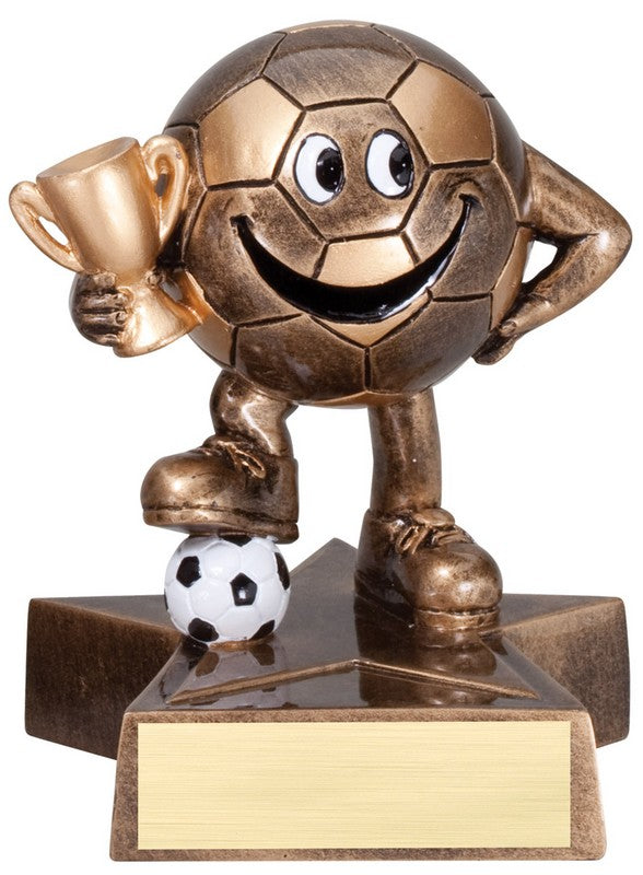 Little Buddy Soccer Trophy – 4" Resin Award