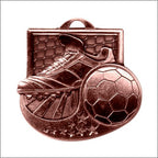 Soccer Diecast Medal 2" – Gold, Silver & Bronze Award Medal