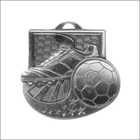Soccer Diecast Medal 2" – Gold, Silver & Bronze Award Medal