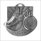 Track & Field Diecast Medal 2" – Gold, Silver & Bronze Award Medal