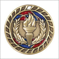 Victory Torch Medal – 2½" Gold Achievement Medal