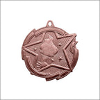Victory Star Medal 2⅜" – Gold, Silver & Bronze Award Medal