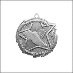 Star Track Medal 2⅜" – Gold, Silver & Bronze Award Medal