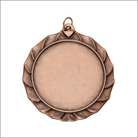 2" Insert Holder Medal – Gold, Silver & Bronze Award Medal