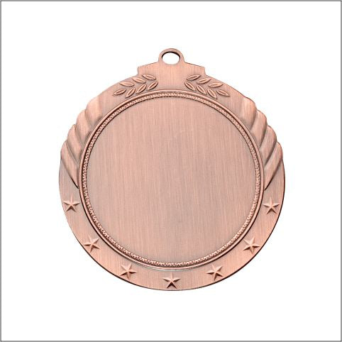 2½" Insert Medal – Antique Gold, Silver & Bronze Award Medal