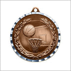 Antique Basketball Medal 2" – Gold, Silver & Bronze Award Medal