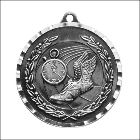 Antique Track & Field Medal 2" – Gold, Silver & Bronze Award Medal