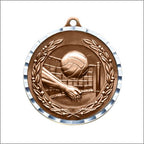 Antique Volleyball Medal 2" – Gold, Silver & Bronze Award Medal