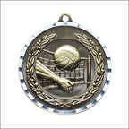 Antique Volleyball Medal 2" – Gold, Silver & Bronze Award Medal