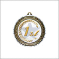 Antique Place Medal Set 2" – 1st, 2nd & 3rd Place Award Medals