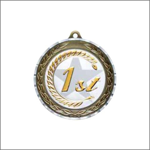 Antique Place Medal Set 2" – 1st, 2nd & 3rd Place Award Medals